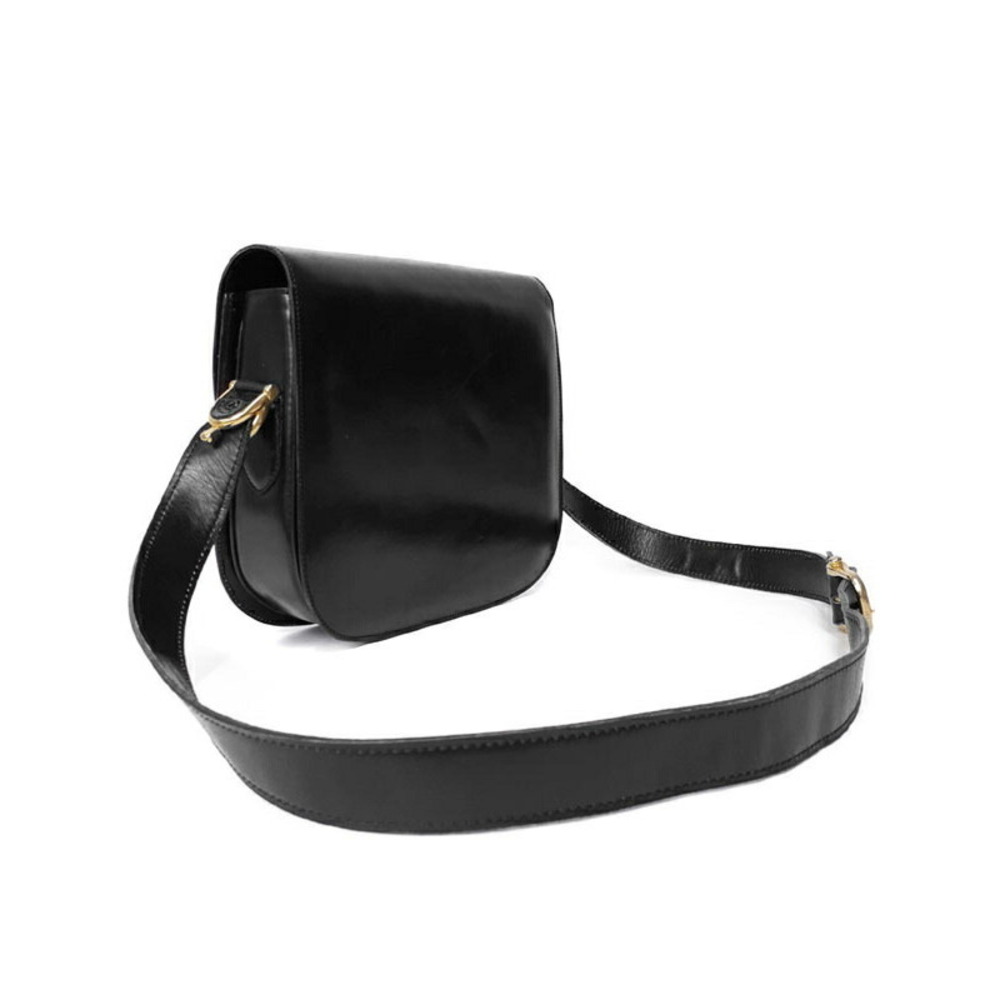 Celine Carriage Buckle Leather Shoulder Bag - Picture 2 of 9